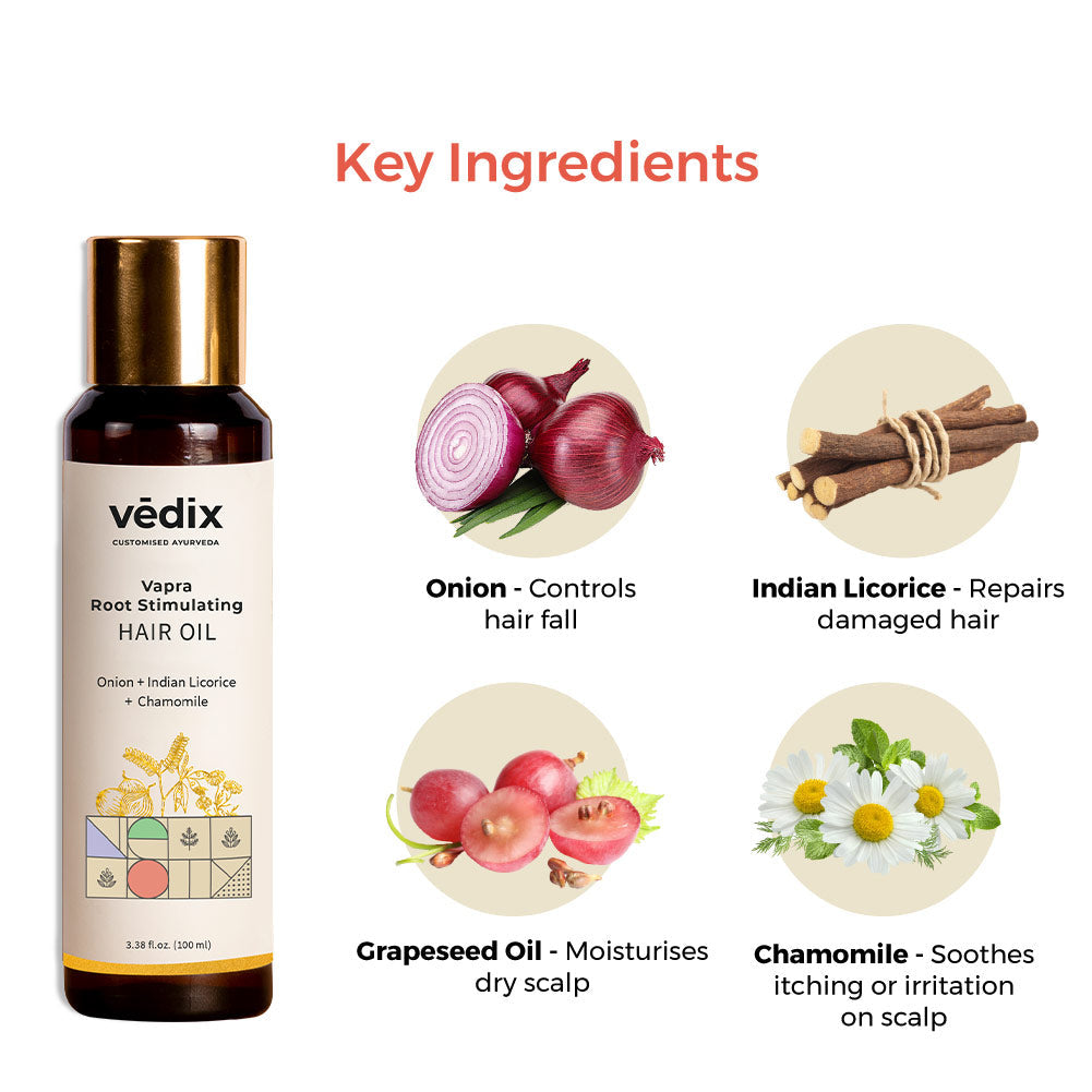 Vapra Root Stimulating Hair Oil