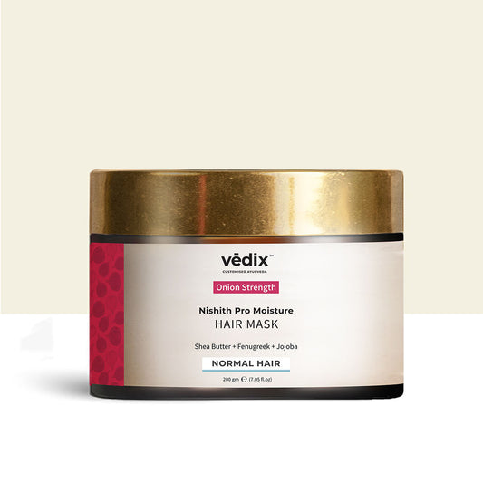 Vedix Pro Moisture Onion Strength Hair Mask | For Stronger Hair | With Onion + Shea Butter + Fenugreek + Jojoba