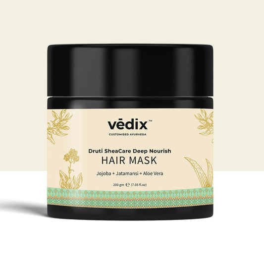 Vedix Druti SheaCare Deep Nourish Hair Mask With Jojoba + Jatamansi + Aloe Vera